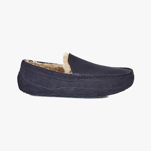 Ugg Ascot Men Slippers Navy (5627DKNJY)